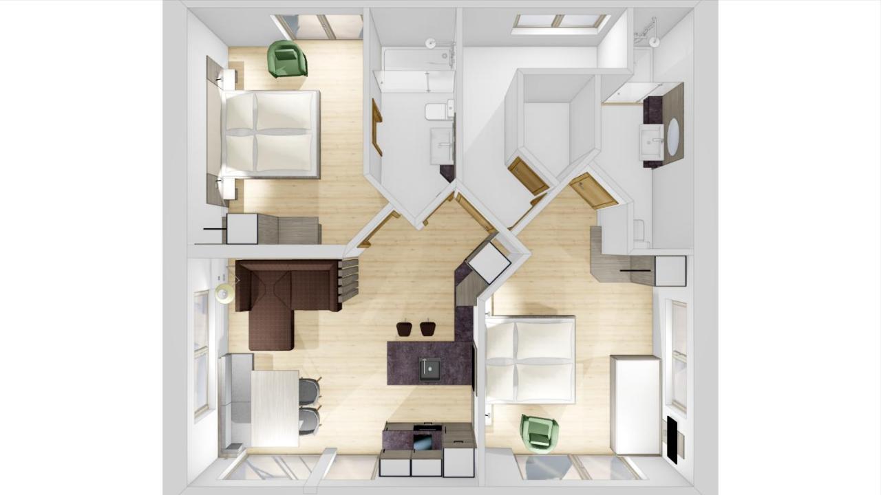 Bergappartements Pröll Kleinarl Buitenkant foto